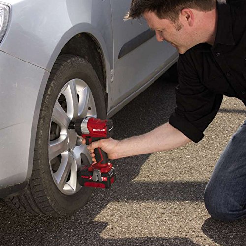 Einhell Akku Schlagschrauber TE-CW 18 Li BL Solo Power X-Change (Lithium Ionen, 18 V, 215 Nm, LED Licht, Bit-Adapter zum Schrauben, ohne Akku und Ladegerät) - 6