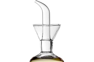 Olietta Reservpip i Borosilikatglas för Olivoljeflaska – Passar 500ML, 250ML, 125ML Fyrkantig och 250ML Konisk