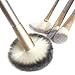 ShineMore Makeup Brush Set Perfect Gift For Ladies (12PCs come with a soft leather bag -2 colors) (Black)