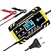 URAQT Cargador Baterias Coches, 8A 12V/24V Mantenimiento Automático e Inteligente Múltiples Protecciones...