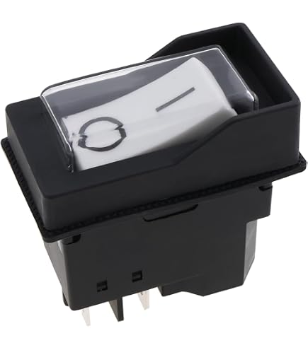 Kippschalter KEDU HY29E 4Pin ON OFF Elektrischer Schalter für Heimwerker 18(12)A