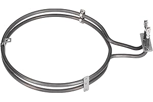 easyPART Kompatibel/Ersatz für NEFF 20.29477.000 Heizung Heizelement Heißluft Backofenheizung Heißluftheizelement 2400W Ringheizung Backofen Herd Ofen Alternativ wie Bosch Siemens 00499003 499003