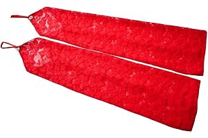 SYSUII långa fisknätshandskar, 1 par fingerlösa fisknätshandskar