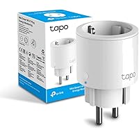 Tapo P115 Presa Intelligente WiFi Smart Plug, Presa Mini Smart Wi-Fi, Monitoraggio Energetico, Controllo Vocale, Compatibile 