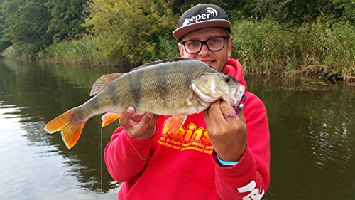 Deeper Fischfinder Friday Lab DP0H10S10 - smart portabler Bluetooth Angel Fishfinder mit App fÃ¼r Apple iphone ipad Smartphone und Tablet-PC fÃ¼r Android und iOS, schwarz