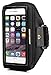 Produktbild Gear Beast Hülle Kompatibel mit [Otterbox, Lifeproof, Andere] Sport Jogging Armband für iPhone 6s, 6, Galaxy S7, S6, S6 Edge, S5, Motorola Moto G, Moto E, Moto X, Droid Maxx, Droid Turbo und andere