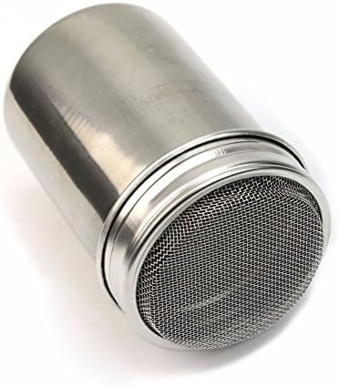 SHMGG Practical Stainless Chocolate Shaker Icing Sugar Salt Cocoa Flour Coffee Sifter