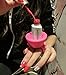 Frola - Fine Boxed Wearable Nail Polish Holder Nail Polish Rack Silicone Ring Girls Toys (Bright Yellow)