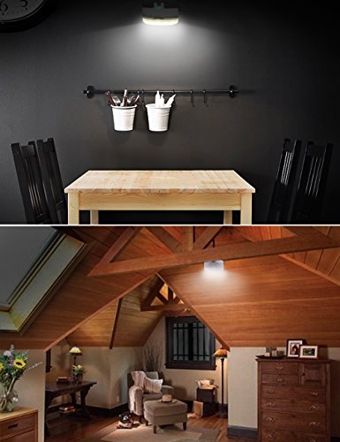 ProGreen LED Camping laterne mit 6000mAh, 2 Helligkeiten kaltweiß, Batteriebetrieb, USB aufladbar, tragbar und hängend, 23 wiederaufladbare LEDs mit USB Kabel, LED Campinglampe, Zelt Laterne, Aussenleuchte für Camping, Outdoor, Wanderung, Abenteuer oder Auto – Reparatur - 7