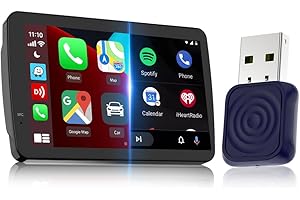 Carlinkit Adattatore auto Mini Ultra per Factory Wired CarPlay e OEM Auto, Plug & Play Dongle Compatibile con iOS 10 e Android 11