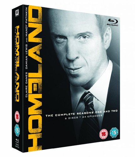 Homeland Complete TV Series Blu Ray Collection [6 Discs] Box Set: Season 1, 2 + Extras