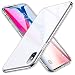 Produktbild ESR Hülle für iPhone X - Hartglas Handyhülle mit Weichem TPU Rahmen - Handy Schutzhülle für iPhone X (5,8 Zoll) - Weiß