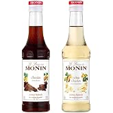 Monin &Ccedil;ikolata ve Beyaz &Ccedil;ikolata Şurubu Seti (2x250 ml)