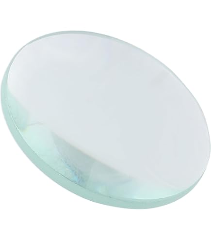 PATIKIL Lentilles Optiques Plan-Convexes 42mm - Lot De 3 PMMA Transparent Pour LED, Torche, Phare Voiture Et Vélo