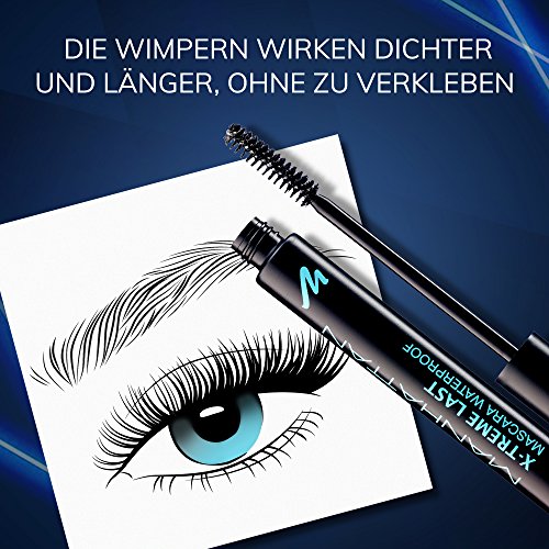 Manhattan 14302 XTreme Last Mascara, black, 1er Pack - 3