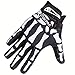 Produktbild JINRU Sport Und Outdoor Unisex Off Road Handschuhe Universal Haltbarkeits Fahrrad MTB DH Downhill ATV & Motorrad Handschuh Komfortabel Fit/Dicker,White,M