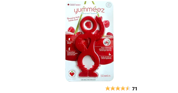 lil sidekick flavored teether