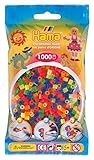 Hama 207-51 - Bgelperlen im Beutel, ca. 1000 Stck, neon-Mix - 