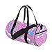 Produktbild Einhorn Cupcake Donut Konfetti benutzerdefinierte Multi leichte große Yoga Gym Totes Handtasche Reise Canvas Duffel Taschen mit Schulter Crossbody Fitness Sport Gepäck für Jungen Mädchen Mens Womens