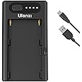 Ulanz i NP-F01 NP-F Battery Charger & Adapter Plate for NP-F950 NP-F750 NP-F550 | 22W PD12W In Out, D-TAP Out, USB-C & USB-A | Bidirectional Charger Compatible with Sony Canon Camera | 1-Year Warranty