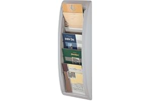 Paperflow Présentoir mural A5 15x24,5x2 cm Blanc