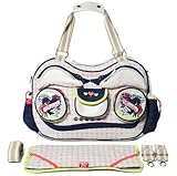 große Radio Ga Ga Wickeltasche Heartbreaker WI01RA10 von Sweet Morning 4260291590178 Beige