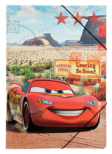 Preisvergleich Produktbild Undercover CAGR0290 - Gummizugmappe A3, Disney Pixar Cars