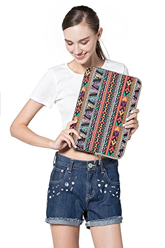 MOSISO Böhme Stil Canvas Gewebe Hülle Laptop Sleeve Tasche Beutel für 11-11,6 Zoll MacBook Air, Ultrabook Netbook Tablette, Phönix - 7