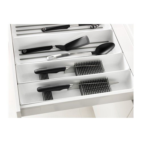 IKEA Messerfach für Schubladen VARIERA Hochglanz weiß - 2