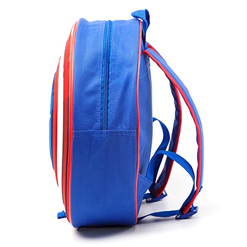 Marvel bp241201cap Captain America Sac à Dos pour Enfant avec moulé en Relief et Bouclier