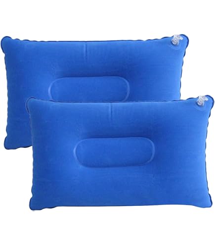 4 Oreillers De Voyage Gonflables U Forme - Coussin Neck Pillow Portable Pour Avion, Voiture