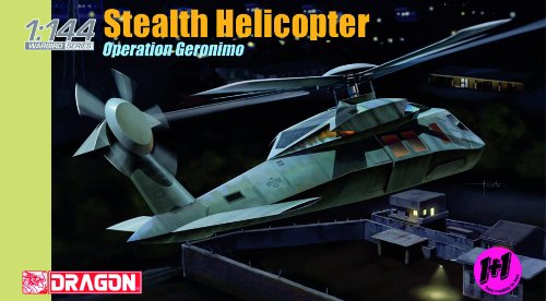 Preisvergleich Produktbild Dragon 500774628 - Stealth Black Hawk Operation, Militärflugzeug, 1:144