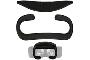 SZAERFA VR-Gesichtskissen-Abdeckung,Gesichts-Interface-Pad für Pimax Vision 8K/5K, Brillen Licht Blocking Schaumstoff Leder Gesicht Pad Ersatz Zubehör für Virtual Reality Gaming VR Headset