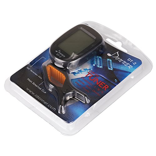 Donner Guitar Tuner Clip on DT2 Chromatic Digital Tuner Acoustic