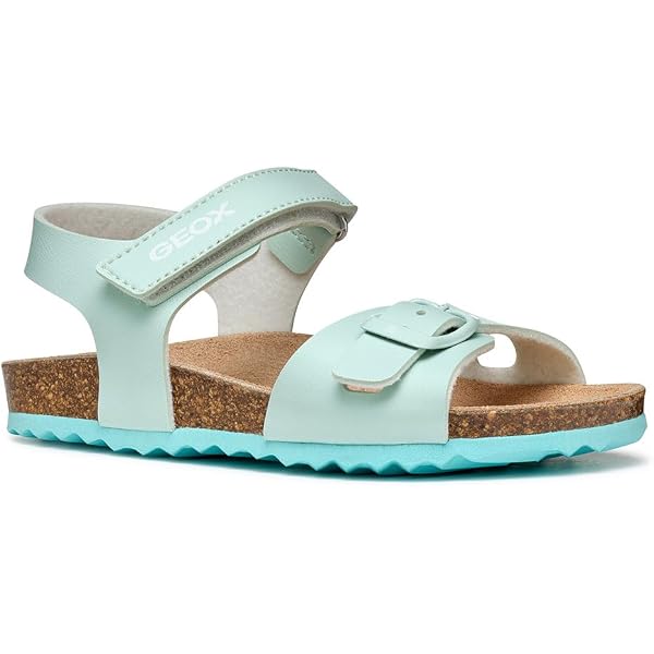 Sandales Fille FRODDO Cuir Naturel | Modèle Lore Flowers Bleu Pointure 34