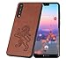 Produktbild PULSARplus Hülle kompatibel mit Huawei P20 Pro Handyhülle Schutzhülle dünn Case Cover Cognac Braun