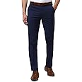 Peter England Men's Slim Fit Solid Formal Trouser