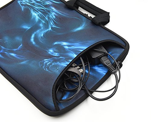 DCCN 15 Zoll 15 6 Zoll Laptoptasche Neopren Notebooktasche mit Zubeh  rfach und Schultergurt