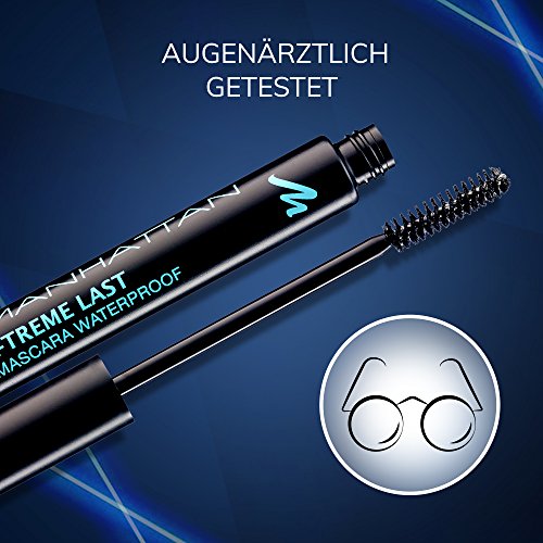 Manhattan 14302 XTreme Last Mascara, black, 1er Pack - 6