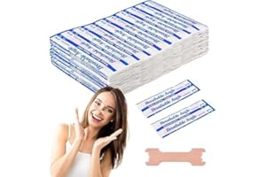 WFFEILA Bandelettes Nasales Anti Ronflement, 100 Pieces Bandelettes Nasales, Anti Ronflement, Dilatateur Bandes Nasal, Nasal Strips, Anti Ronflement pour Aider à Breathe Right, Soulage le Nez Bouché