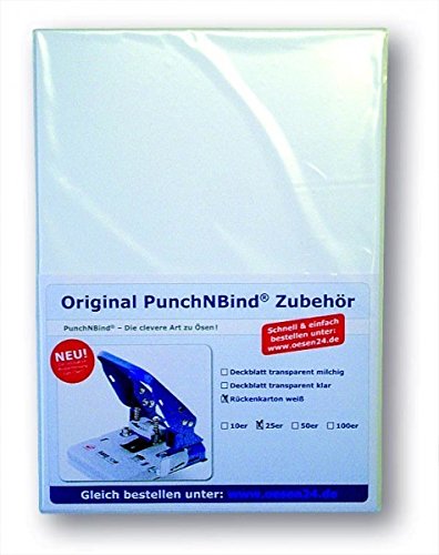 oesen24. de 1294 100 espalda cartón blanco liso