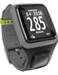 TomTom Runner - Reloj con GPS para correr, color Gris, Talla única