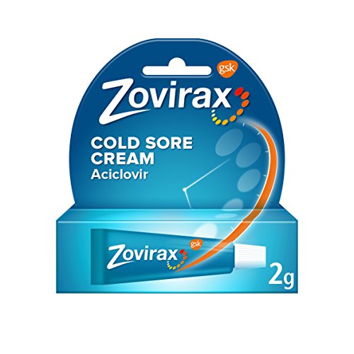 Zovirax Cold Sore Cream Tube, 2 g