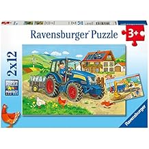 Amazon Fr Puzzle Chantier - ravensburger puzzle 07616 chantier et ferme