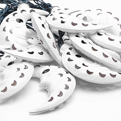 Set von 15 Marokkanische Solar Laternen Monn-Man warmweiß für Outdoor, Garten, Party, Hochzeit Dekoration - 6