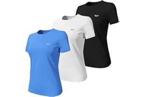 Lo.gas Maglietta Sportiva Uomo Manica Corta Asciugatura Rapida Traspirante per Palestra e Corsa 3/5 Pezzi