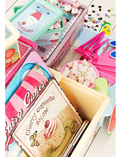 Aufbewahrungsboxen Set – 2 Stück 2 Liter Boxen mit Deckel für Süßwaren, Vorräte und vielem mehr – Motiv ABC - 3