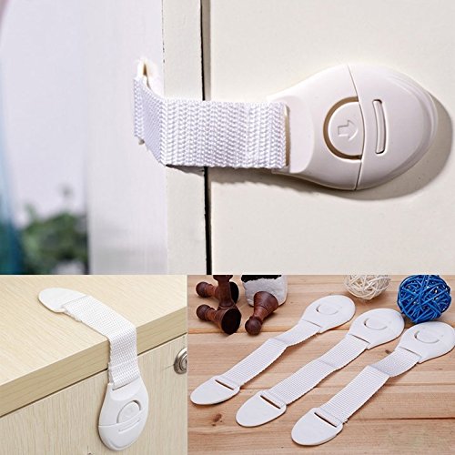 Baby Child Pet Safety Safe Lock Latch for Fridge Toilet Drawer Cabinet Cupboard Door (5)