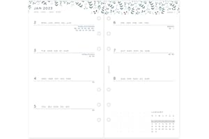 Filofax Personal Garden Week to View Diary - 2023