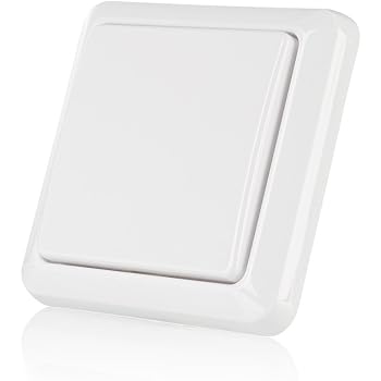 Interruttore Wireless RF433 – Kit Autoalimentato Con 3 Trasmettitori E 1 Ricevitore – Senza Cablaggio, Portata 100 M Outdoor – 10A 240V Per Luci E Illuminazione